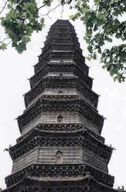 The Iron Pagoda of China